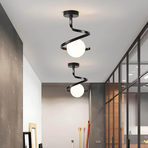 Moderne LED Deckenleuchte Wohnzimmer Schlafzimmer energiesparend stilvoll