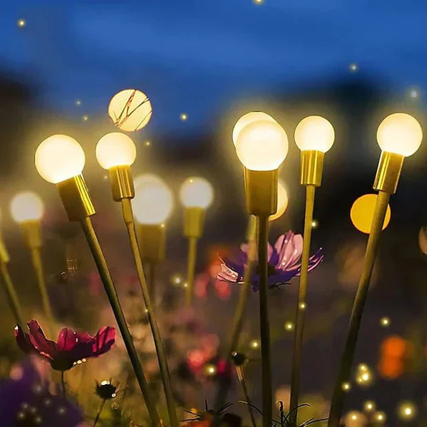 Lichtertanz Solarbetriebene Gartenbeleuchtung Außenlampen