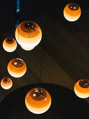 Moderne Pendelleuchte aus Nickel mit dimmbaren LEDs – LumaLinea online kaufen bei Marthova.de