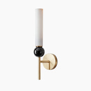MarmoLux Wandlicht, Gold oder Schwarz, Kupfer & Marmor, G9 LED 5W 3000K, Moderner Stil