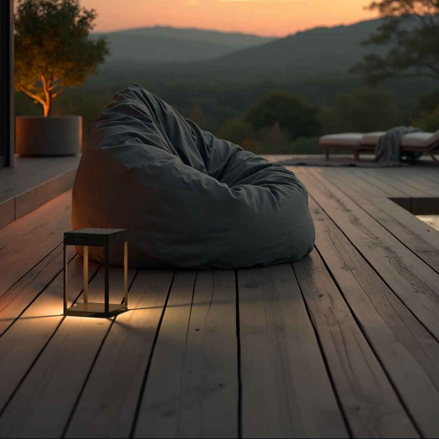 Solar Design Laterne für Außen | MARTHOVA Lunevra | Wetterfest & Modern