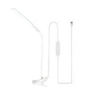 FlexiLumo LED Schreibtischlampe mit Schwanenhals und Klemme für Homeoffice und Studium