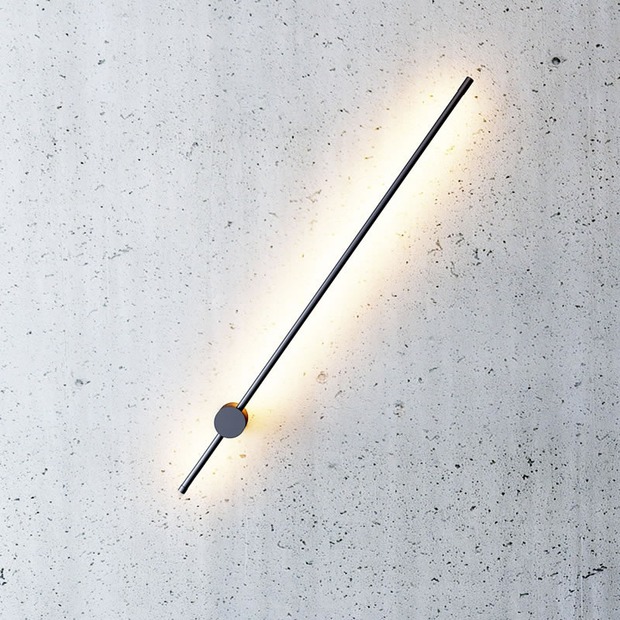 Wandlampe minimalistisch modern LED Aluminium für Flur Wohnzimmer Schlafzimmer