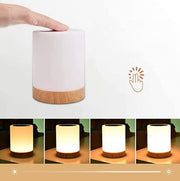 Kabellose LED Touch Lampe Schlafzimmer Wohnzimmer mit Farbwechsel und Akku