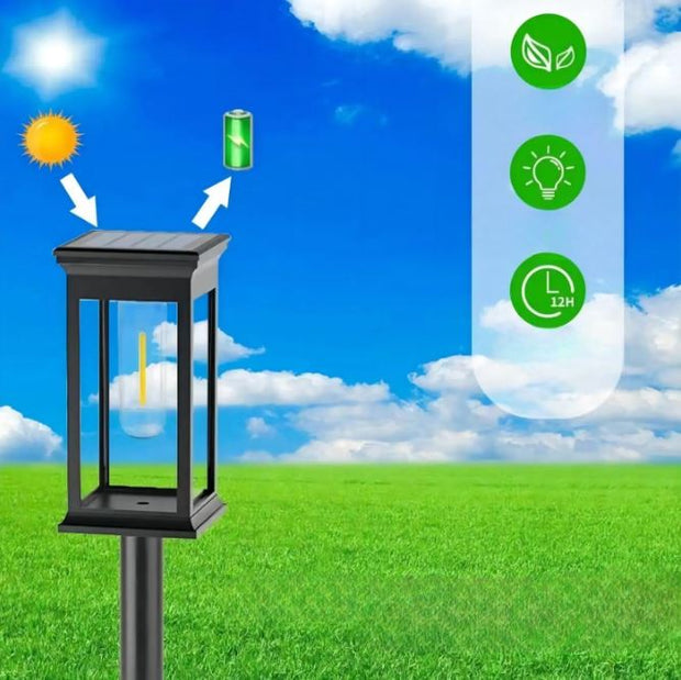 SonnenPfadlicht solar gartenbeleuchtung wegbeleuchtung kabellos wasserdicht led außen