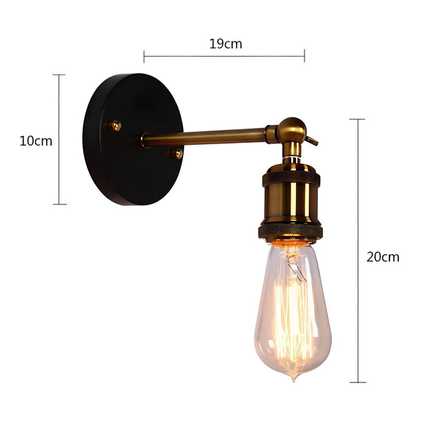 Moderne LED Wandleuchte innen minimalistisch Design energieeffizient Wohnzimmer Schlafzimmer