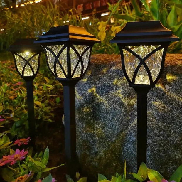 Solarsäule für Außen mit LED | MARTHOVA Solenstein | Elegant, Stilvoll & Wetterfest