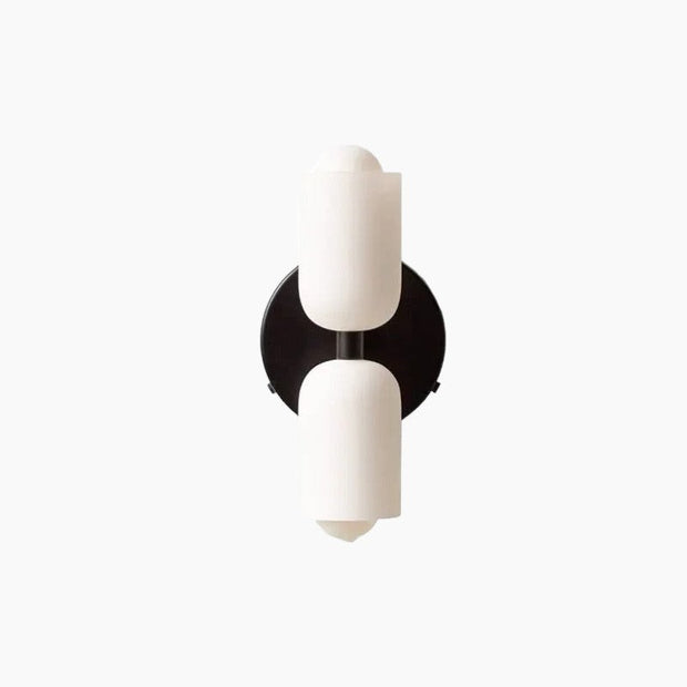 VivaLicht Wandlampe, moderne Wandleuchte - LED, Doppelleuchte, Eisengehäuse, 90-260V, Auf-/Abwärtsbeleuchtung