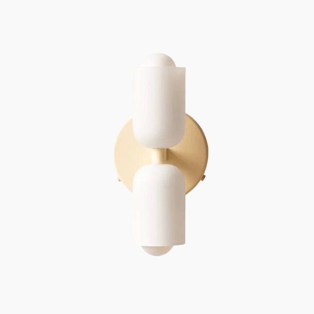 VivaLicht Wandlampe, moderne Wandleuchte - LED, Doppelleuchte, Eisengehäuse, 90-260V, Auf-/Abwärtsbeleuchtung
