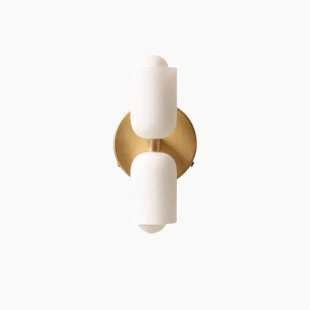 VivaLicht Wandlampe, moderne Wandleuchte - LED, Doppelleuchte, Eisengehäuse, 90-260V, Auf-/Abwärtsbeleuchtung