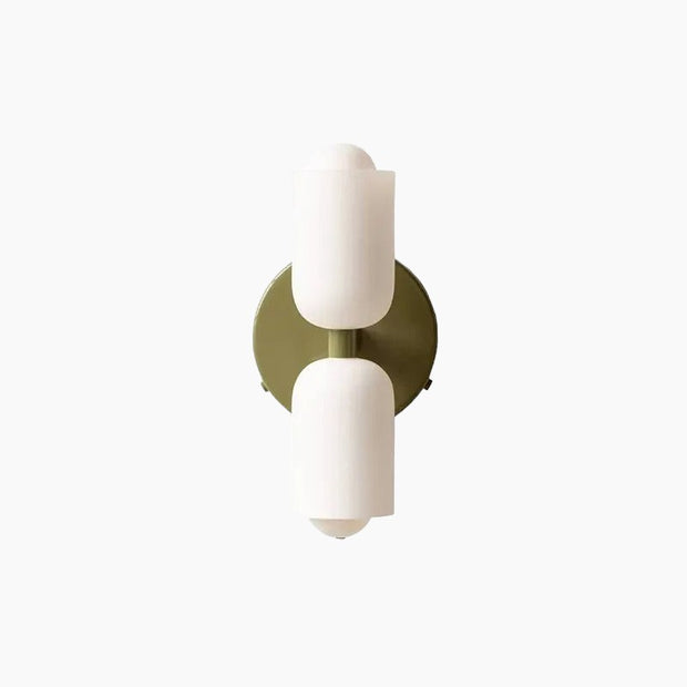 VivaLicht Wandlampe, moderne Wandleuchte - LED, Doppelleuchte, Eisengehäuse, 90-260V, Auf-/Abwärtsbeleuchtung